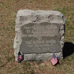 Monument to Bvt. Lt. Col. Alonzo Cushing