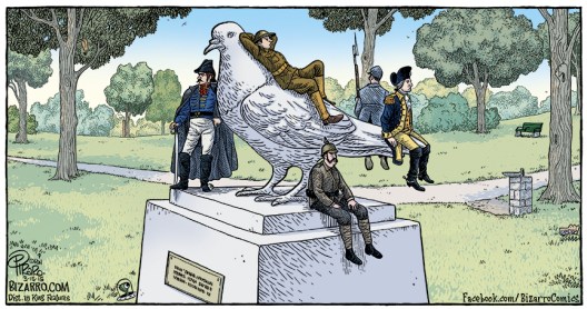 From "Bizarro," by Dan Piraro, March 15, 2015